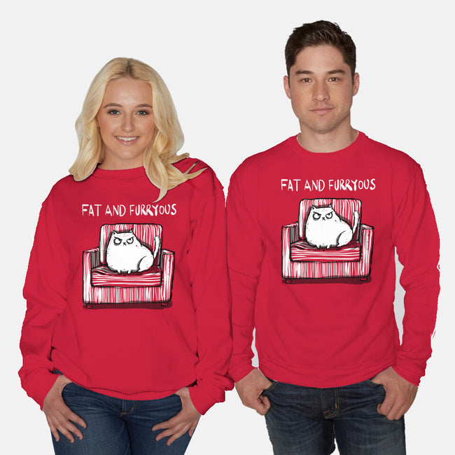 Fat And Furryous-Unisex-Crew Neck-Sweatshirt-kharmazero