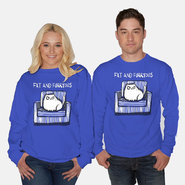 Fat And Furryous-Unisex-Crew Neck-Sweatshirt-kharmazero
