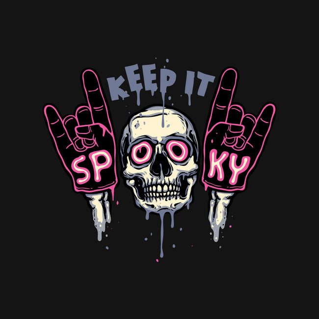 Keep It Spooky-Youth-Crew Neck-Sweatshirt-glitchygorilla
