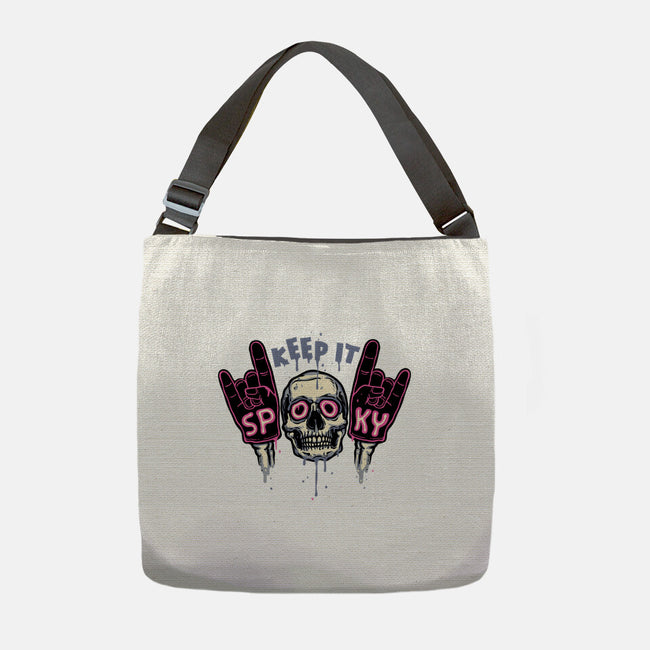 Keep It Spooky-None-Adjustable Tote-Bag-glitchygorilla