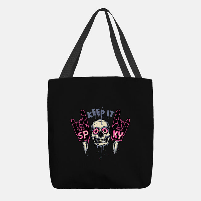Keep It Spooky-None-Basic Tote-Bag-glitchygorilla