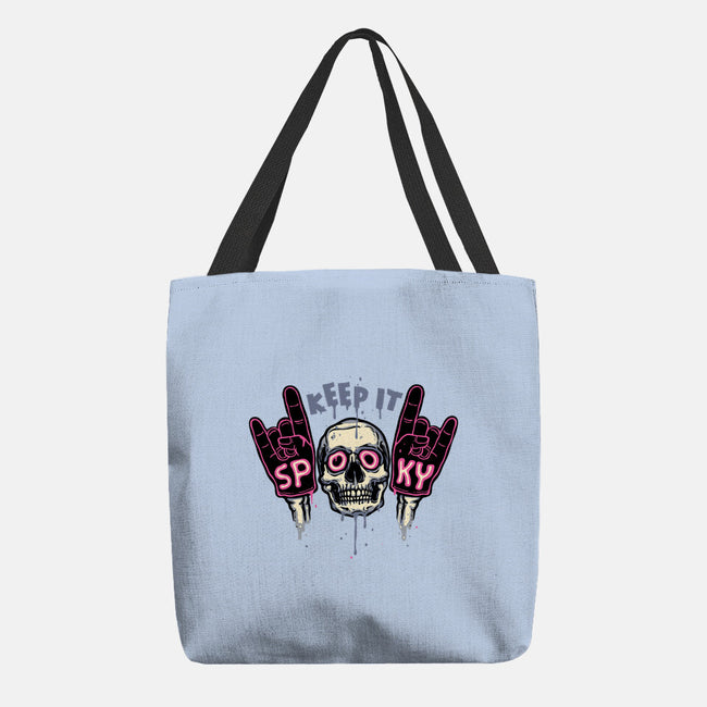 Keep It Spooky-None-Basic Tote-Bag-glitchygorilla