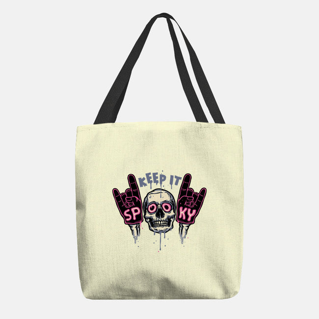 Keep It Spooky-None-Basic Tote-Bag-glitchygorilla