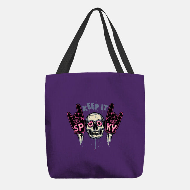 Keep It Spooky-None-Basic Tote-Bag-glitchygorilla