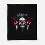 Keep It Spooky-None-Fleece-Blanket-glitchygorilla