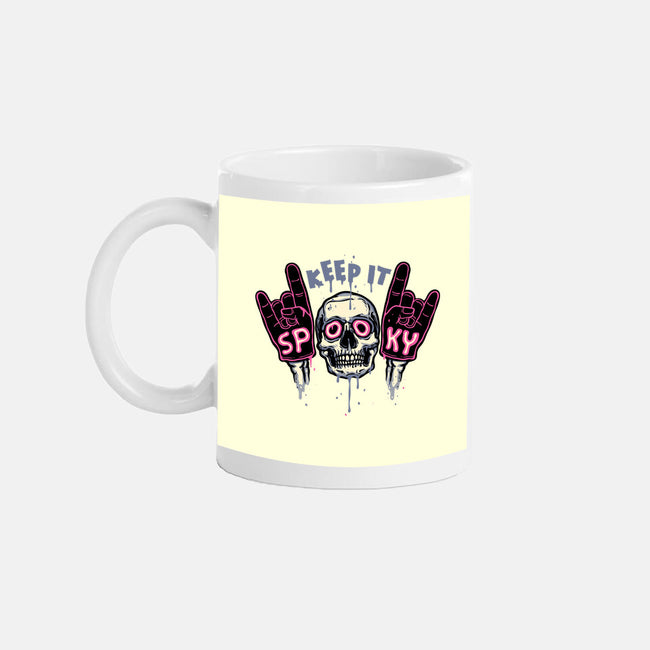 Keep It Spooky-None-Mug-Drinkware-glitchygorilla