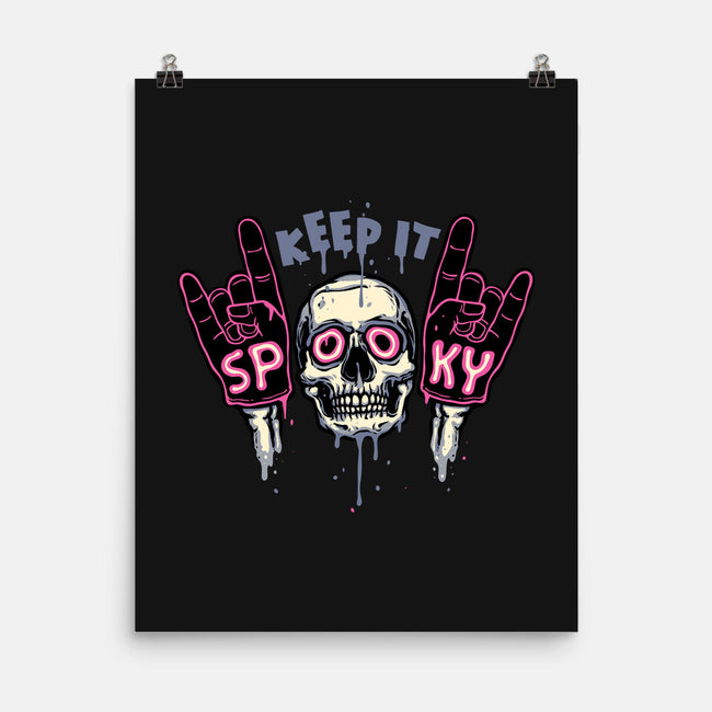 Keep It Spooky-None-Matte-Poster-glitchygorilla