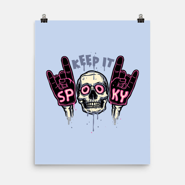 Keep It Spooky-None-Matte-Poster-glitchygorilla