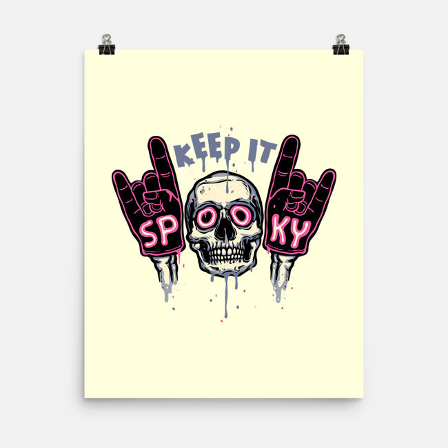 Keep It Spooky-None-Matte-Poster-glitchygorilla