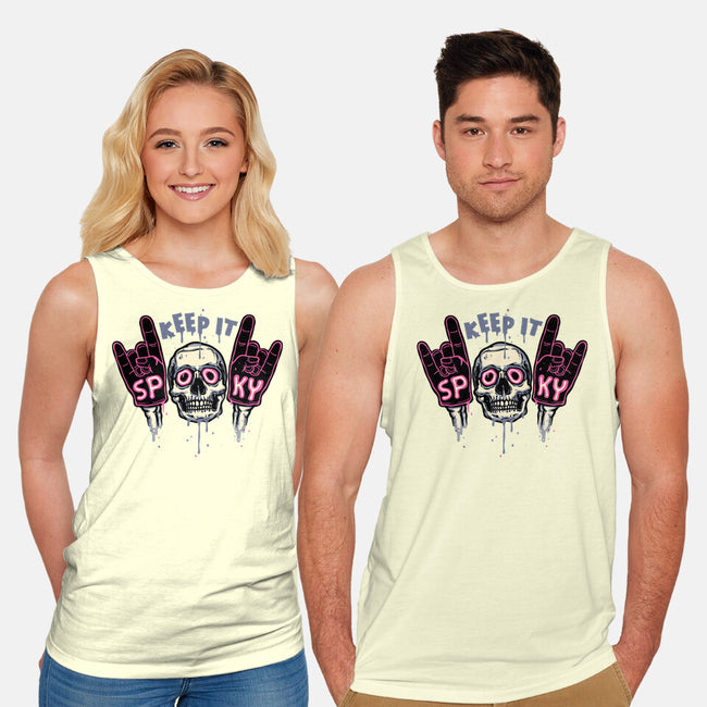 Keep It Spooky-Unisex-Basic-Tank-glitchygorilla