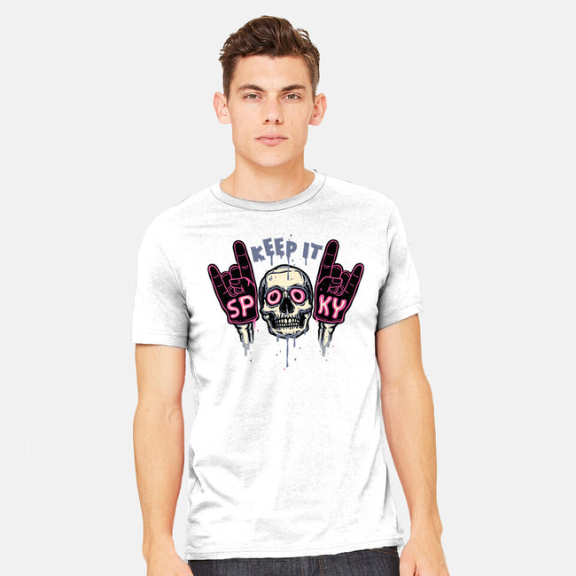 Keep It Spooky-Mens-Heavyweight-Tee-glitchygorilla