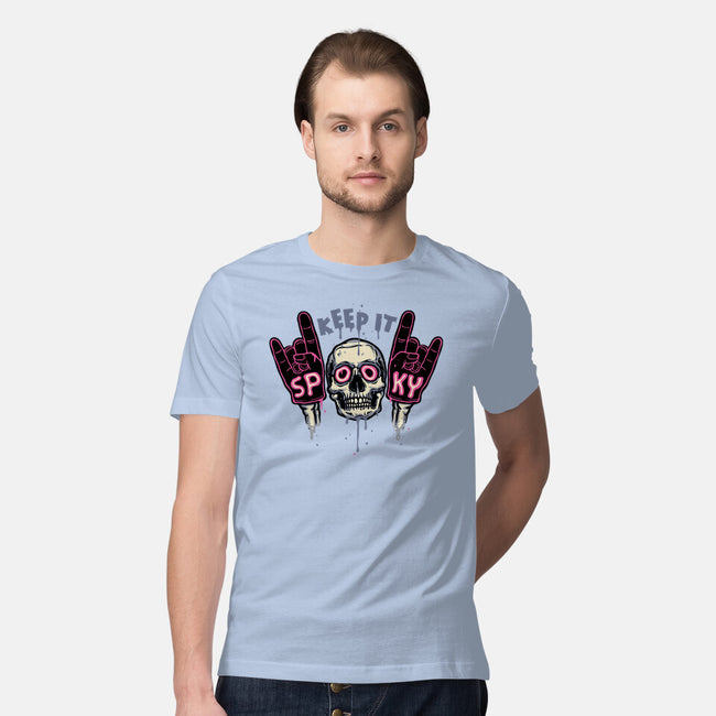 Keep It Spooky-Mens-Premium-Tee-glitchygorilla