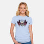 Keep It Spooky-Womens-Fitted-Tee-glitchygorilla