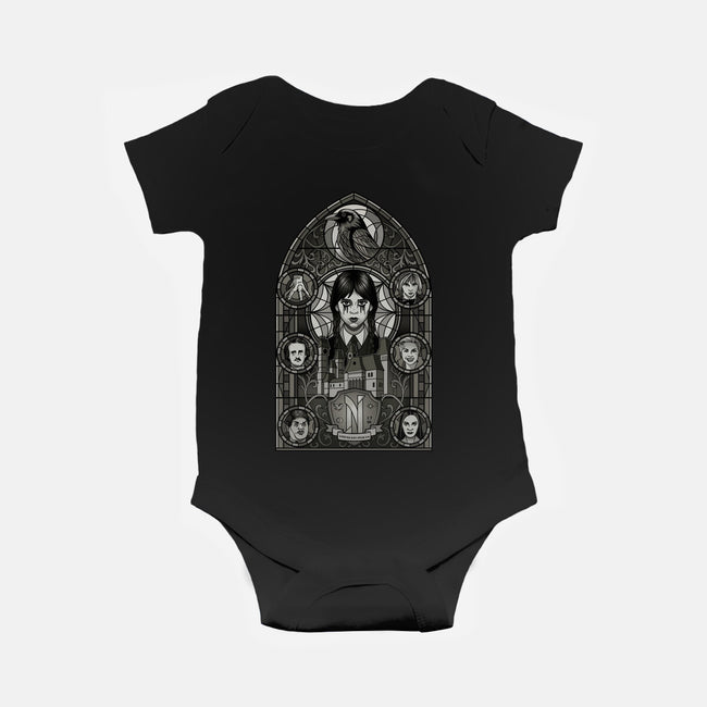 Stained Glass Of Outcasts-Baby-Basic-Onesie-daobiwan