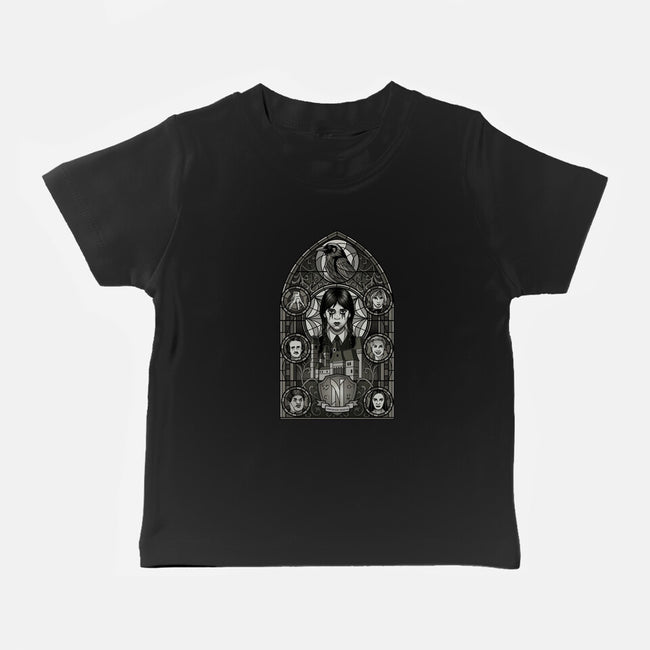 Stained Glass Of Outcasts-Baby-Basic-Tee-daobiwan