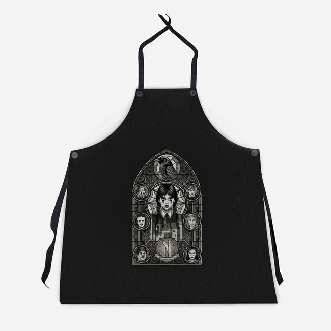 Stained Glass Of Outcasts-Unisex-Kitchen-Apron-daobiwan