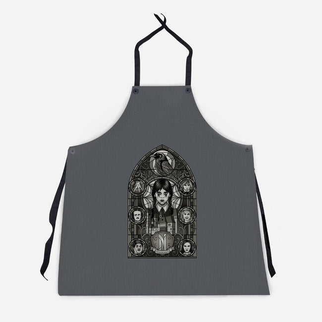 Stained Glass Of Outcasts-Unisex-Kitchen-Apron-daobiwan