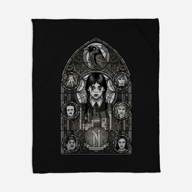 Stained Glass Of Outcasts-None-Fleece-Blanket-daobiwan