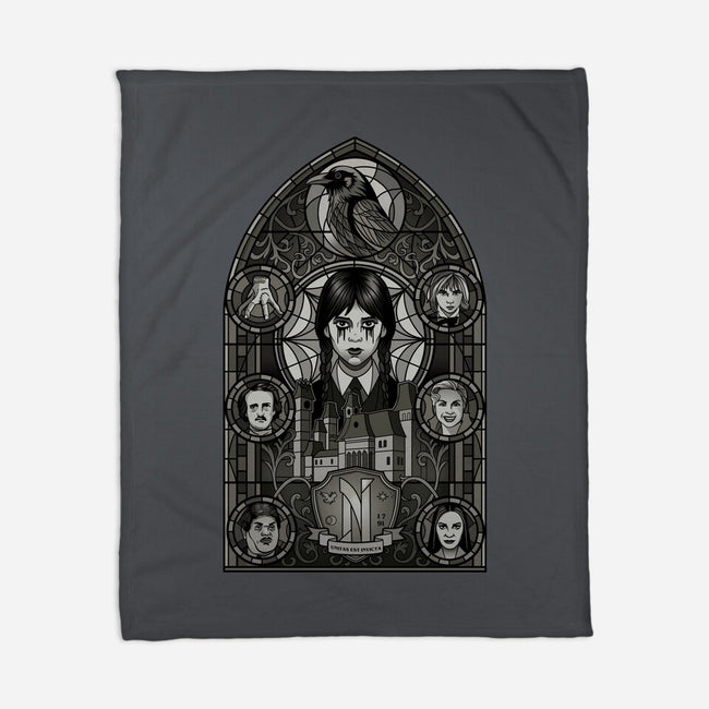Stained Glass Of Outcasts-None-Fleece-Blanket-daobiwan