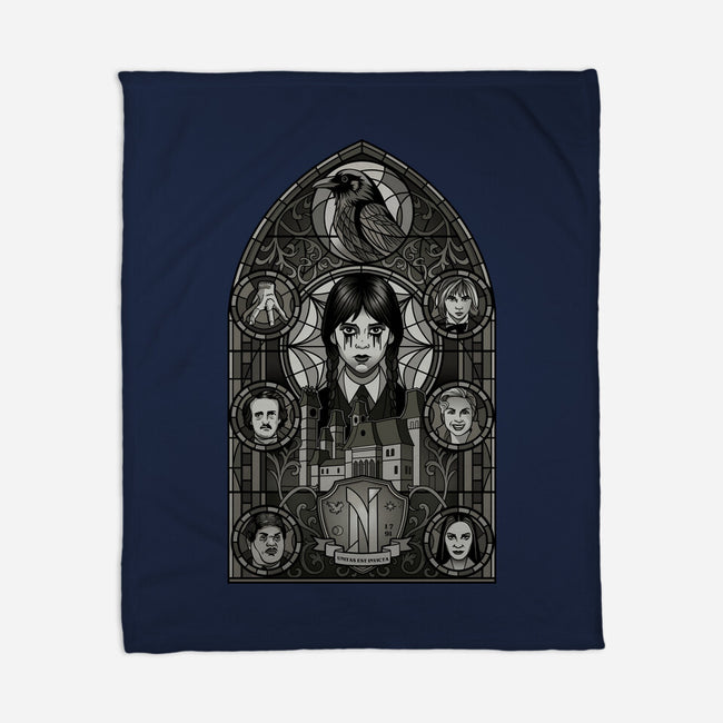 Stained Glass Of Outcasts-None-Fleece-Blanket-daobiwan
