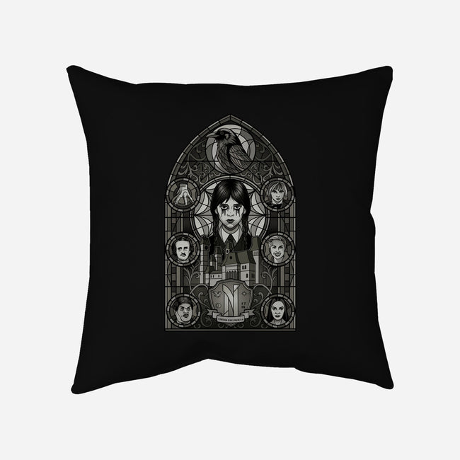 Stained Glass Of Outcasts-None-Removable Cover w Insert-Throw Pillow-daobiwan