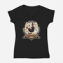 I Love Spooky Season-Womens-V-Neck-Tee-Freecheese