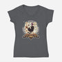 I Love Spooky Season-Womens-V-Neck-Tee-Freecheese