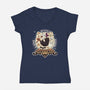 I Love Spooky Season-Womens-V-Neck-Tee-Freecheese