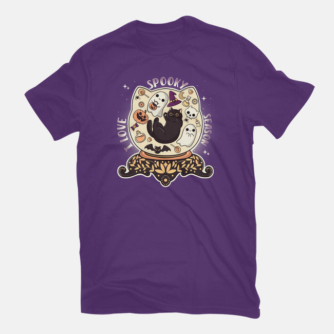 I Love Spooky Season-Womens-Fitted-Tee-Freecheese