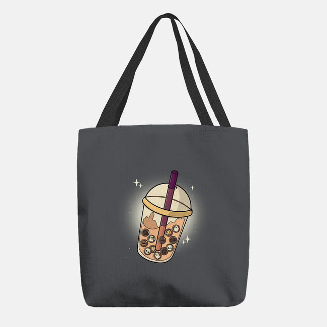 Bubble Halloween-None-Basic Tote-Bag-Freecheese