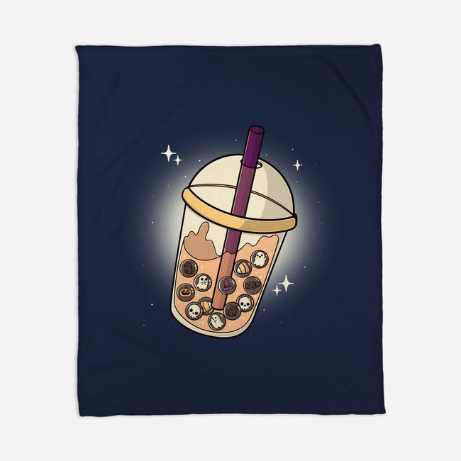 Bubble Halloween-None-Fleece-Blanket-Freecheese