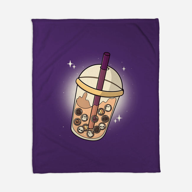 Bubble Halloween-None-Fleece-Blanket-Freecheese