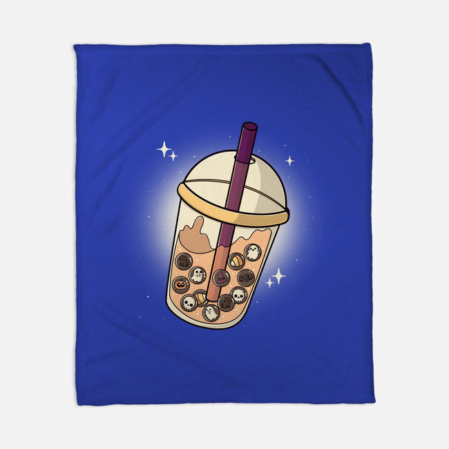 Bubble Halloween-None-Fleece-Blanket-Freecheese