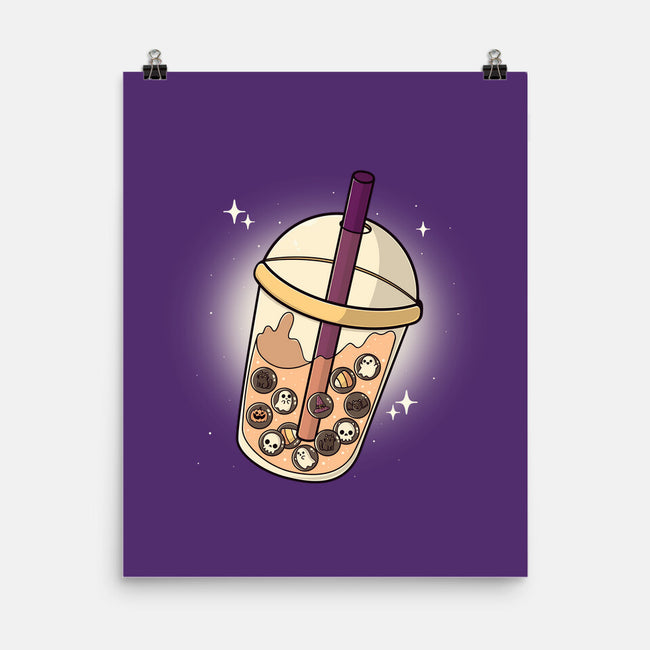 Bubble Halloween-None-Matte-Poster-Freecheese