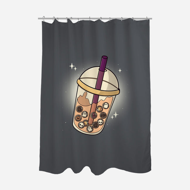 Bubble Halloween-None-Polyester-Shower Curtain-Freecheese