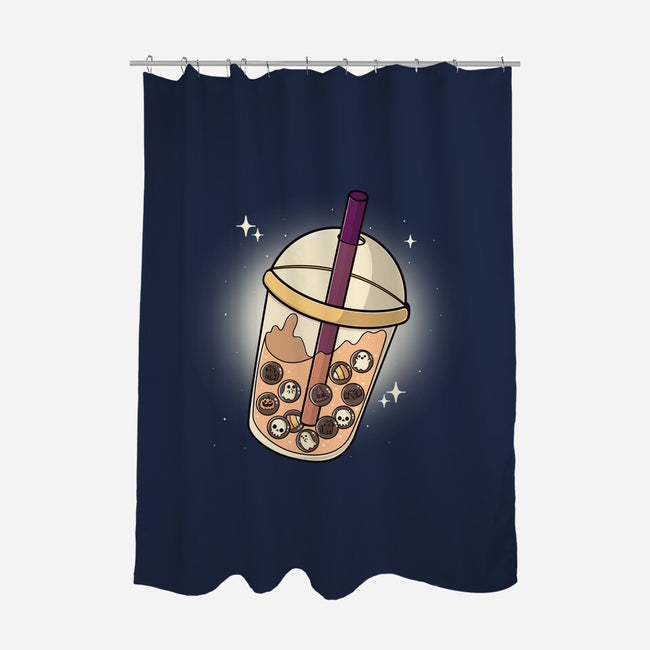 Bubble Halloween-None-Polyester-Shower Curtain-Freecheese