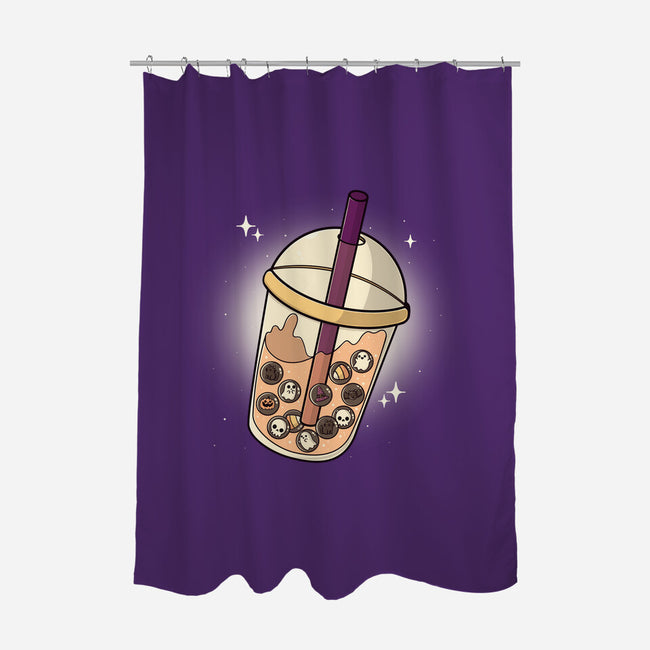 Bubble Halloween-None-Polyester-Shower Curtain-Freecheese