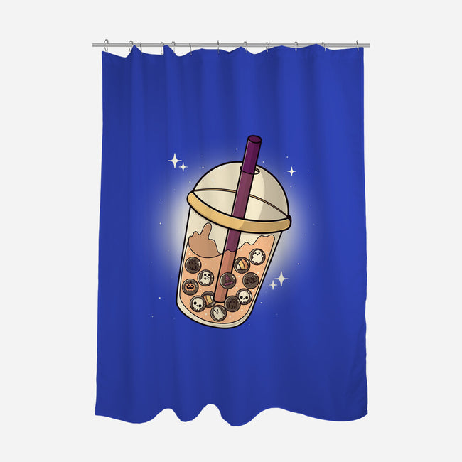 Bubble Halloween-None-Polyester-Shower Curtain-Freecheese