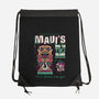 Maui's Mai Tai Tiki-None-Drawstring-Bag-Nemons