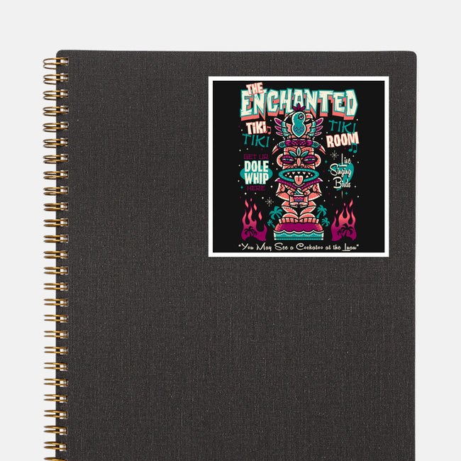 Enchanted Tiki-None-Glossy-Sticker-Nemons