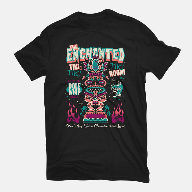 Enchanted Tiki-Womens-Basic-Tee-Nemons
