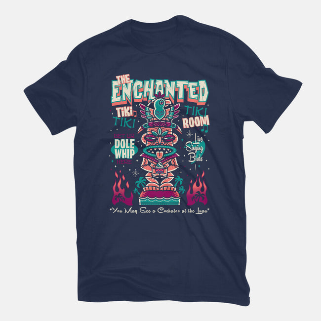 Enchanted Tiki-Womens-Basic-Tee-Nemons