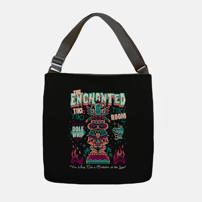 Enchanted Tiki-None-Adjustable Tote-Bag-Nemons