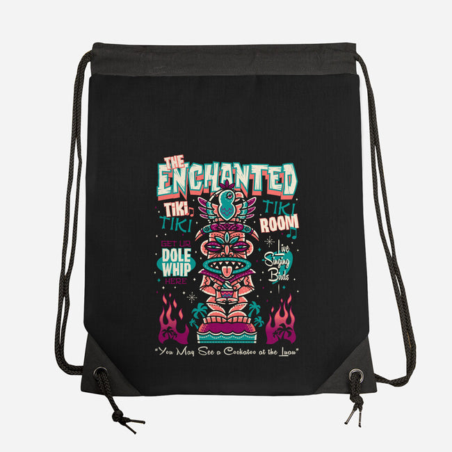 Enchanted Tiki-None-Drawstring-Bag-Nemons