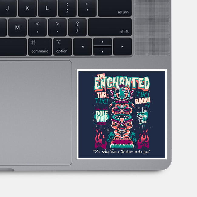 Enchanted Tiki-None-Glossy-Sticker-Nemons