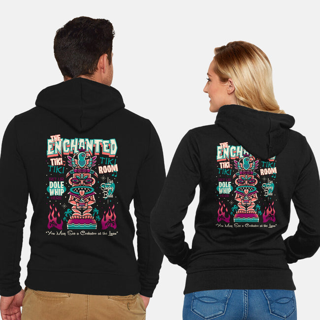 Enchanted Tiki-Unisex-Zip-Up-Sweatshirt-Nemons