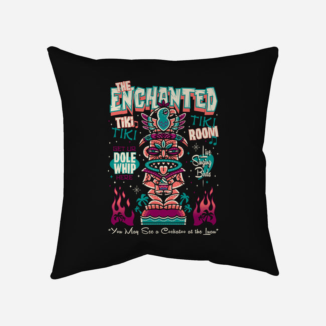 Enchanted Tiki-None-Removable Cover w Insert-Throw Pillow-Nemons