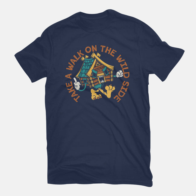 Take A Walk On The Wild Side-Womens-Fitted-Tee-Nemons