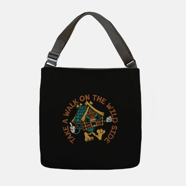 Take A Walk On The Wild Side-None-Adjustable Tote-Bag-Nemons