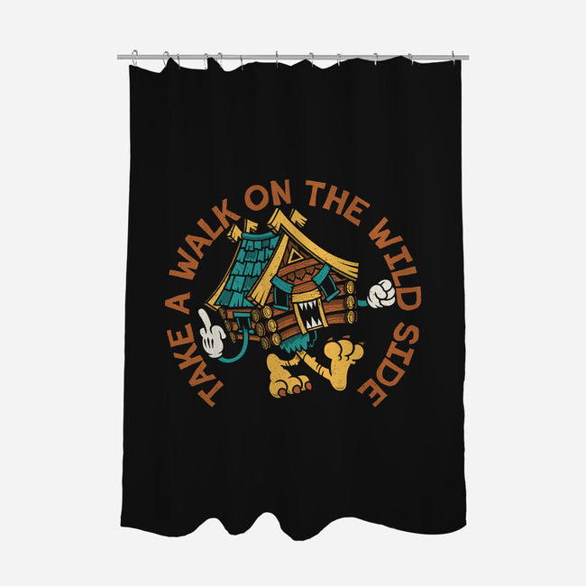 Take A Walk On The Wild Side-None-Polyester-Shower Curtain-Nemons
